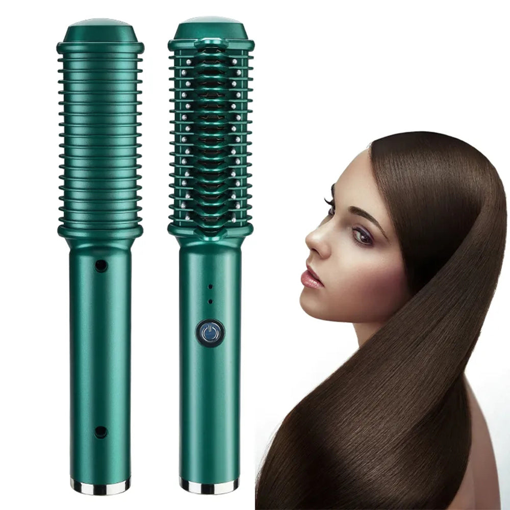 2-in-1 Hair Style Wand for Curls & Straight Looks