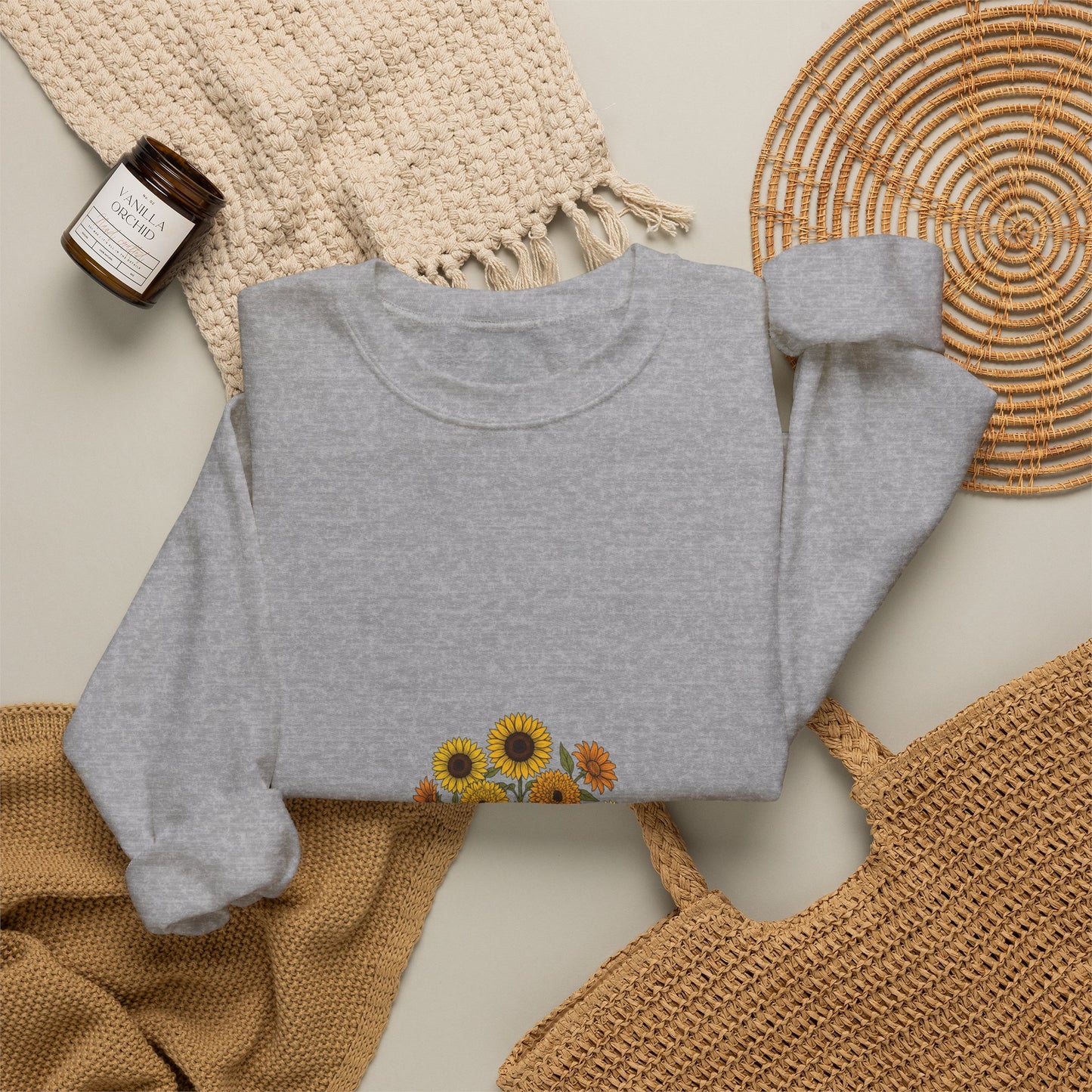 Sunflower Bouquet Crewneck Sweatshirt