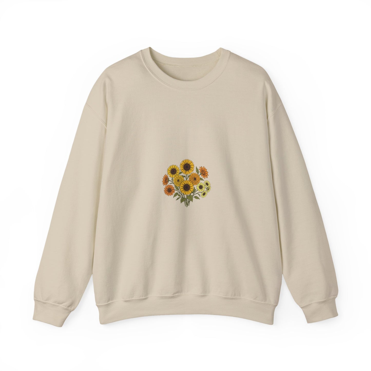 Sunflower Bouquet Crewneck Sweatshirt