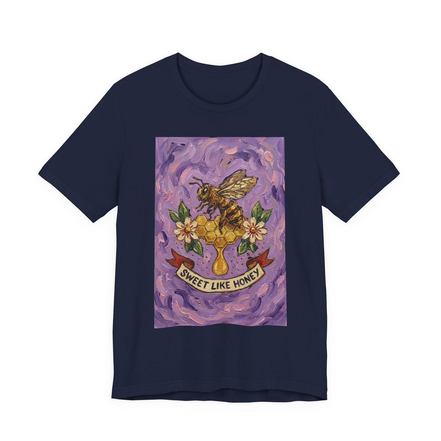 Sweet Like Honey Bee Tee | Traditional Tattoo-Inspired, Vintage Flash