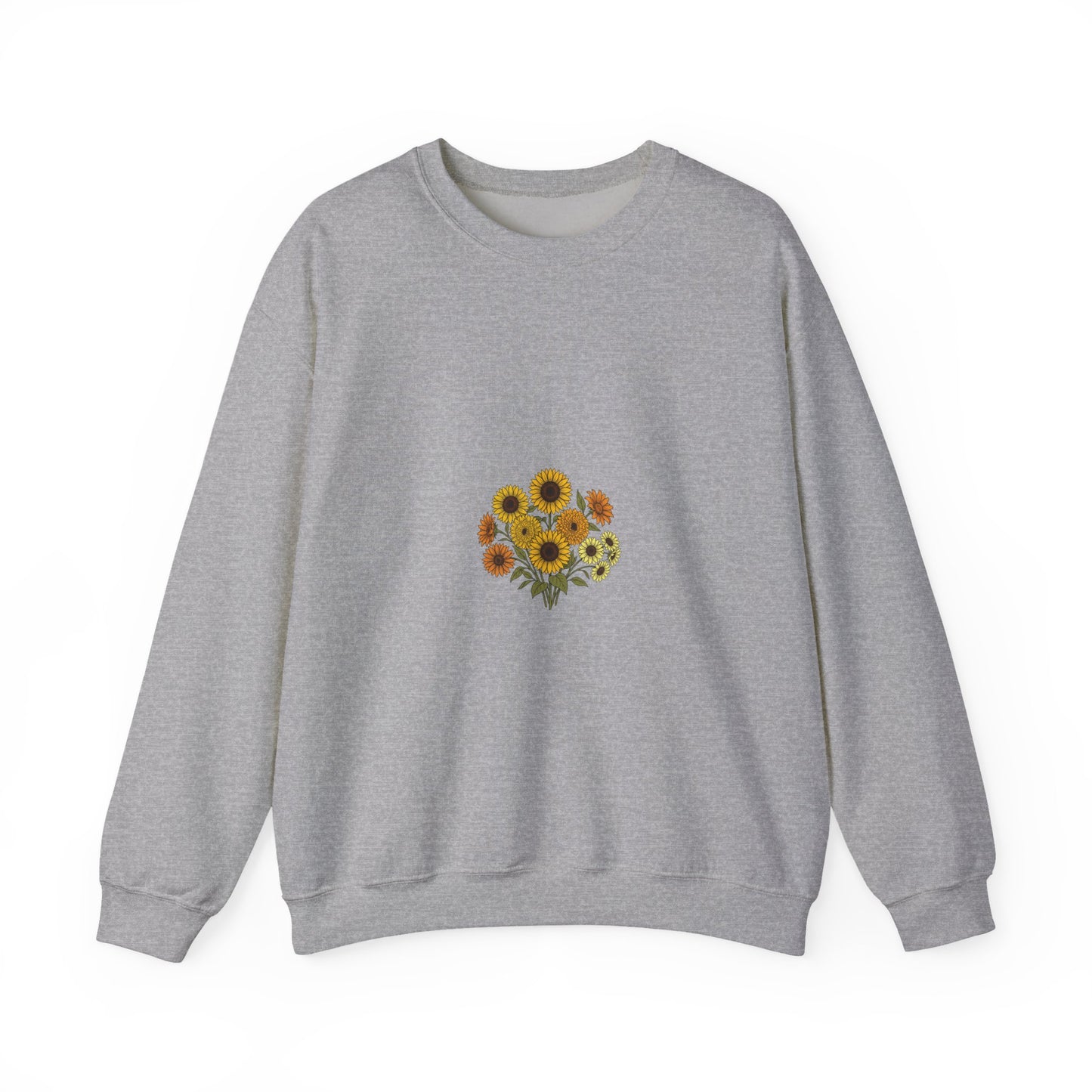Sunflower Bouquet Crewneck Sweatshirt