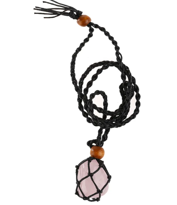 Macrame Labradorite Necklace