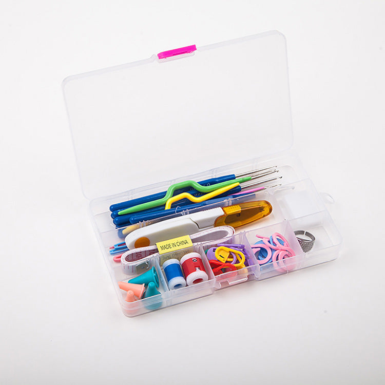 Premium Crochet Tool Set with Storage Bag – Aluminum Crochet Hooks, Yarn Needles & DIY Knitting Accessories