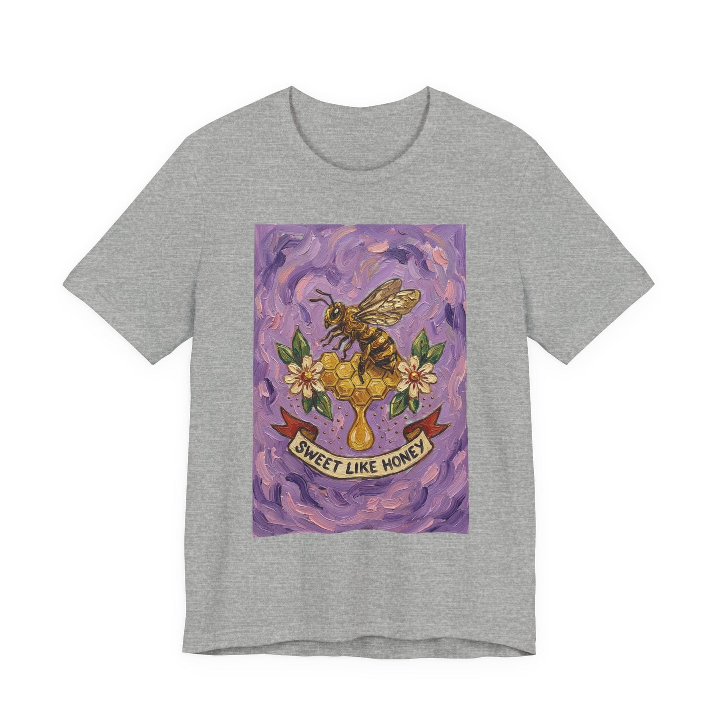 Sweet Like Honey Bee Tee | Traditional Tattoo-Inspired, Vintage Flash