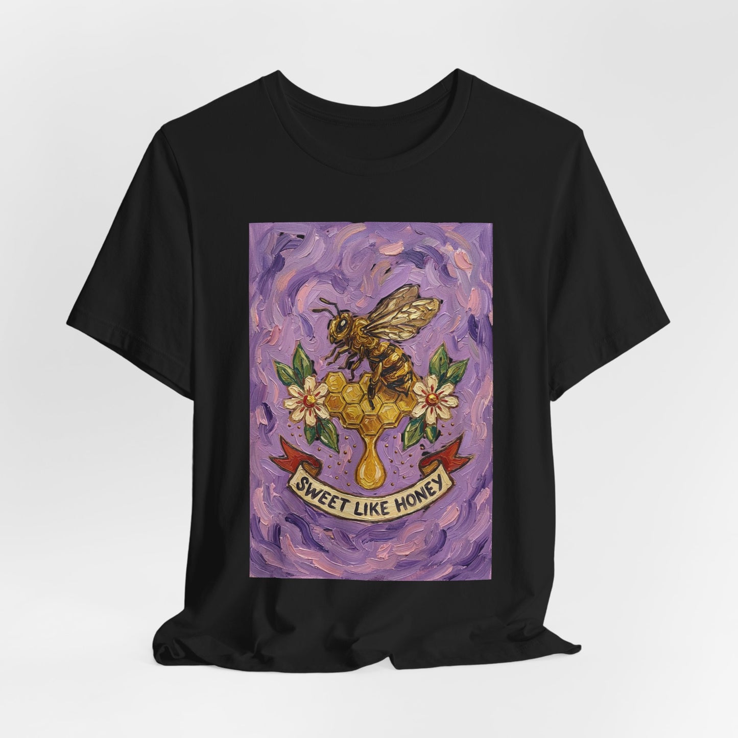 Sweet Like Honey Bee Tee | Traditional Tattoo-Inspired, Vintage Flash