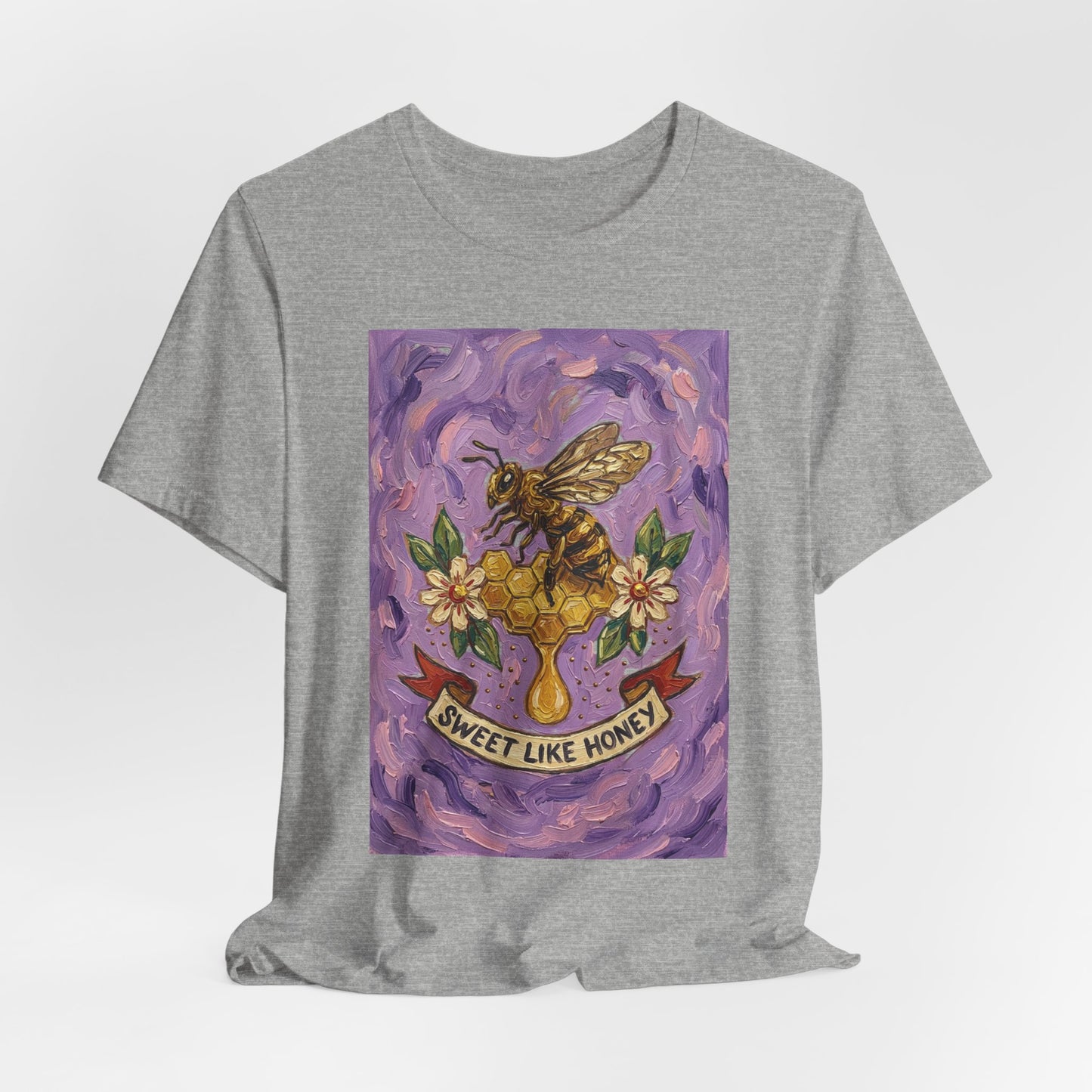 Sweet Like Honey Bee Tee | Traditional Tattoo-Inspired, Vintage Flash