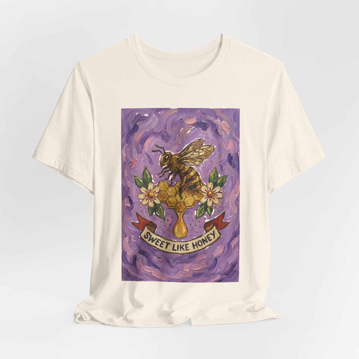 Sweet Like Honey Bee Tee | Traditional Tattoo-Inspired, Vintage Flash