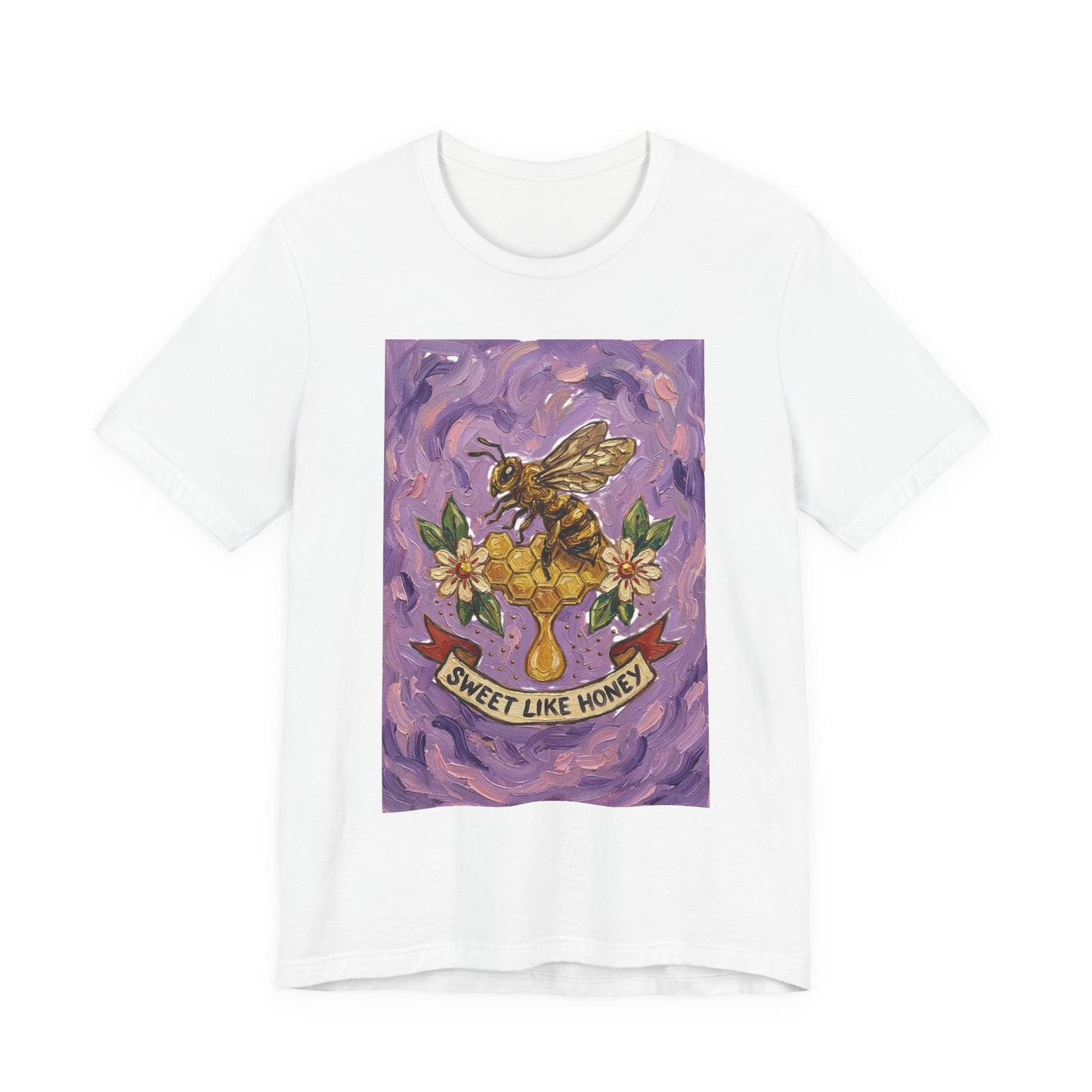 Sweet Like Honey Bee Tee | Traditional Tattoo-Inspired, Vintage Flash