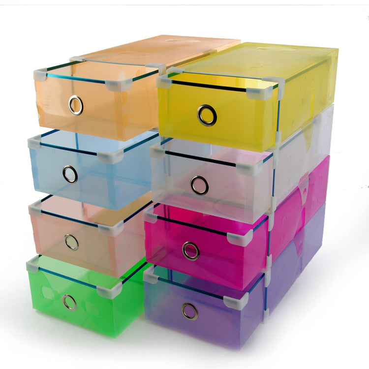 Multi-Functional Transparent Plastic Drawer Shoe Box