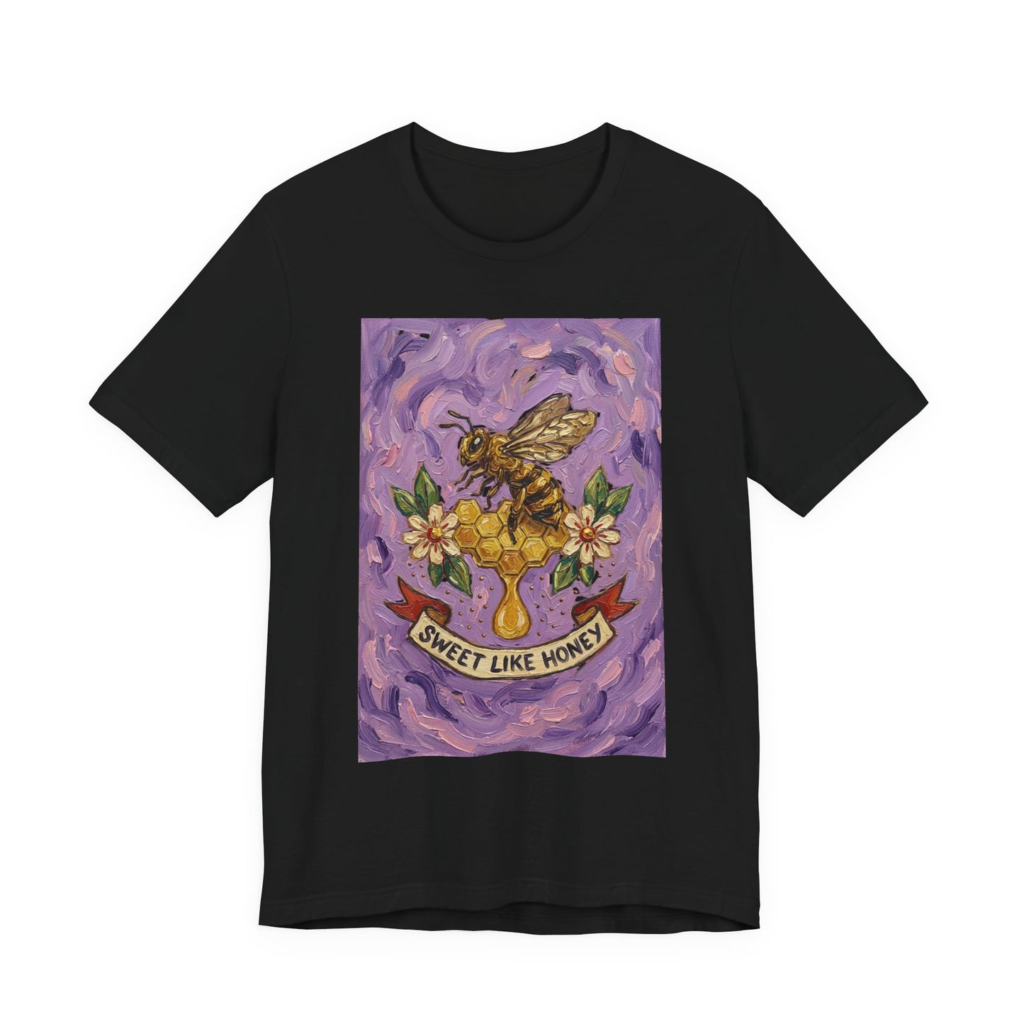 Sweet Like Honey Bee Tee | Traditional Tattoo-Inspired, Vintage Flash