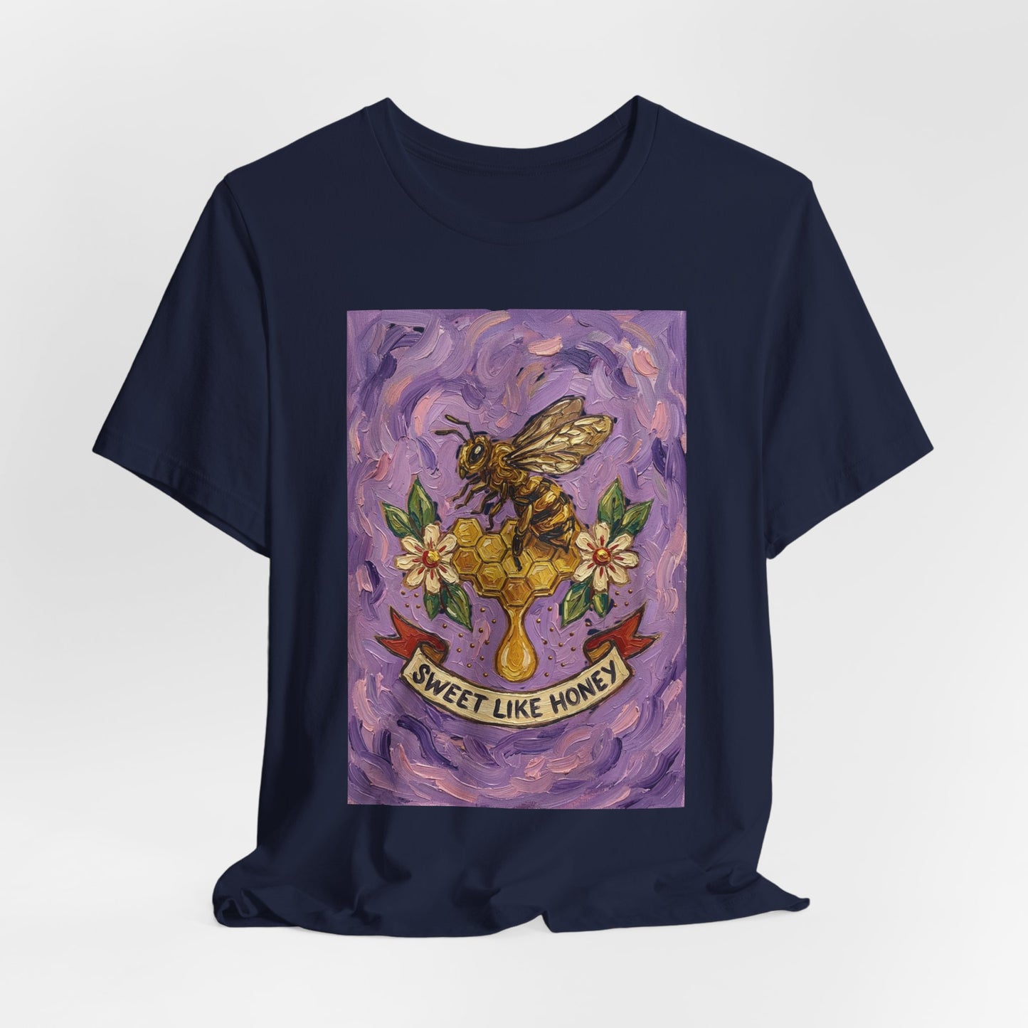 Sweet Like Honey Bee Tee | Traditional Tattoo-Inspired, Vintage Flash