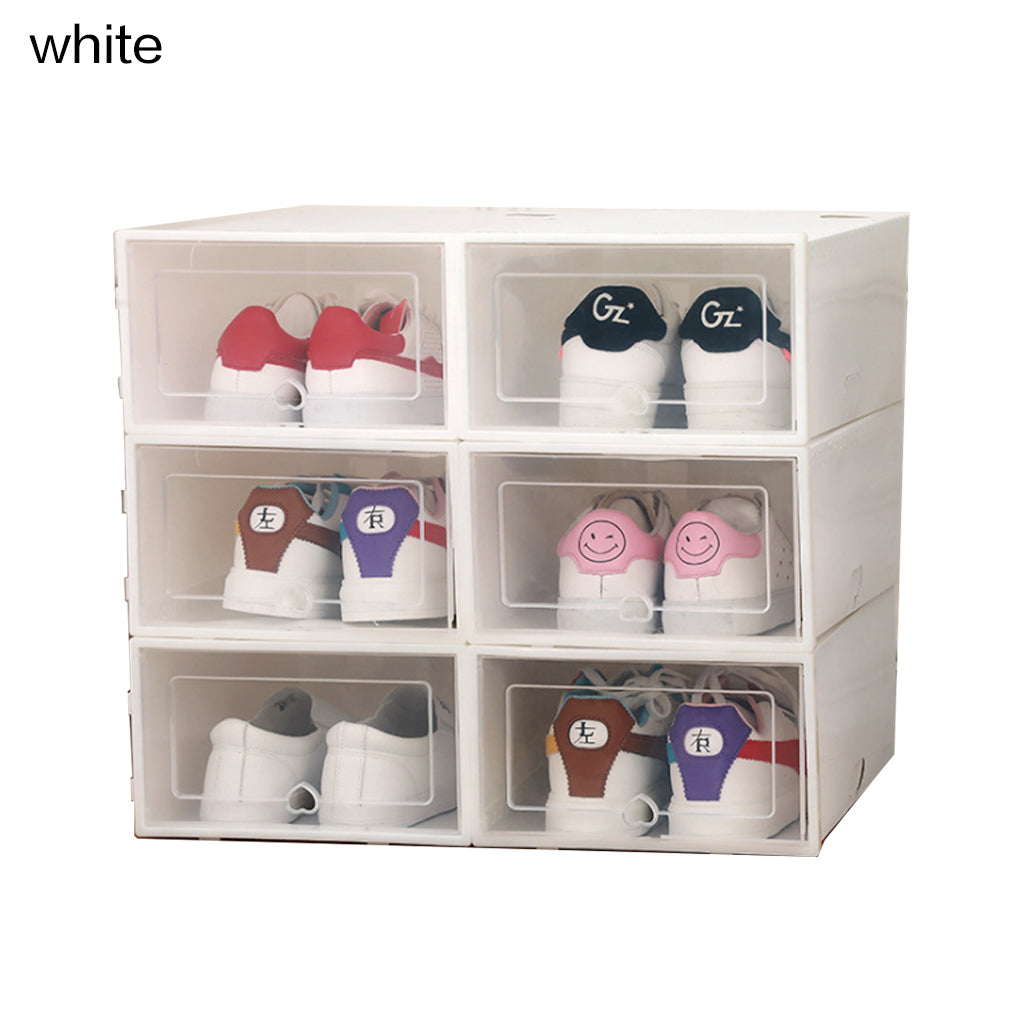 Men's Transparent Multi-Functional Plastic Shoe Box
