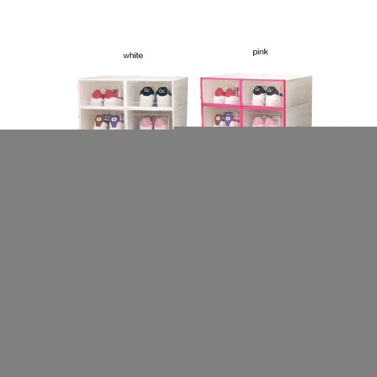 Men's Transparent Multi-Functional Plastic Shoe Box