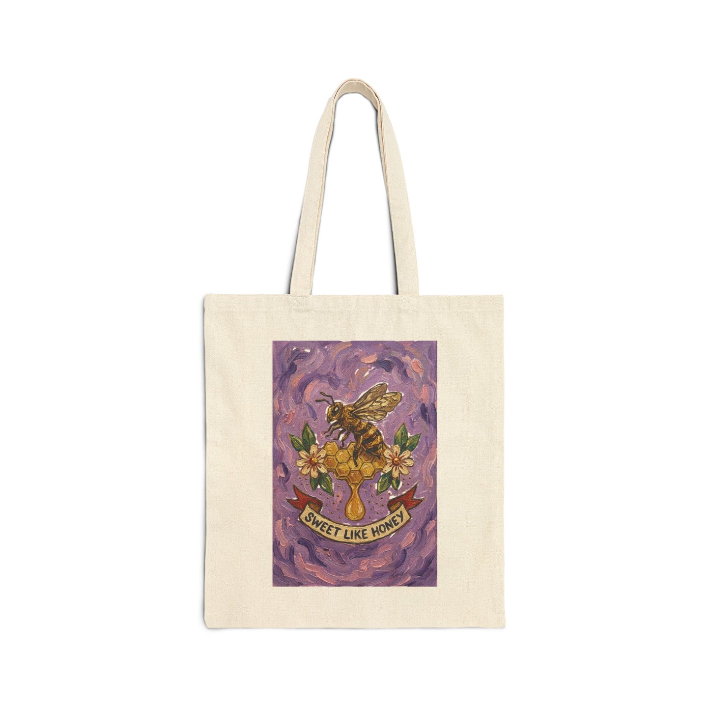 Eagle & Florals Tote | Traditional Tattoo Flash, Banner Heart Illustration