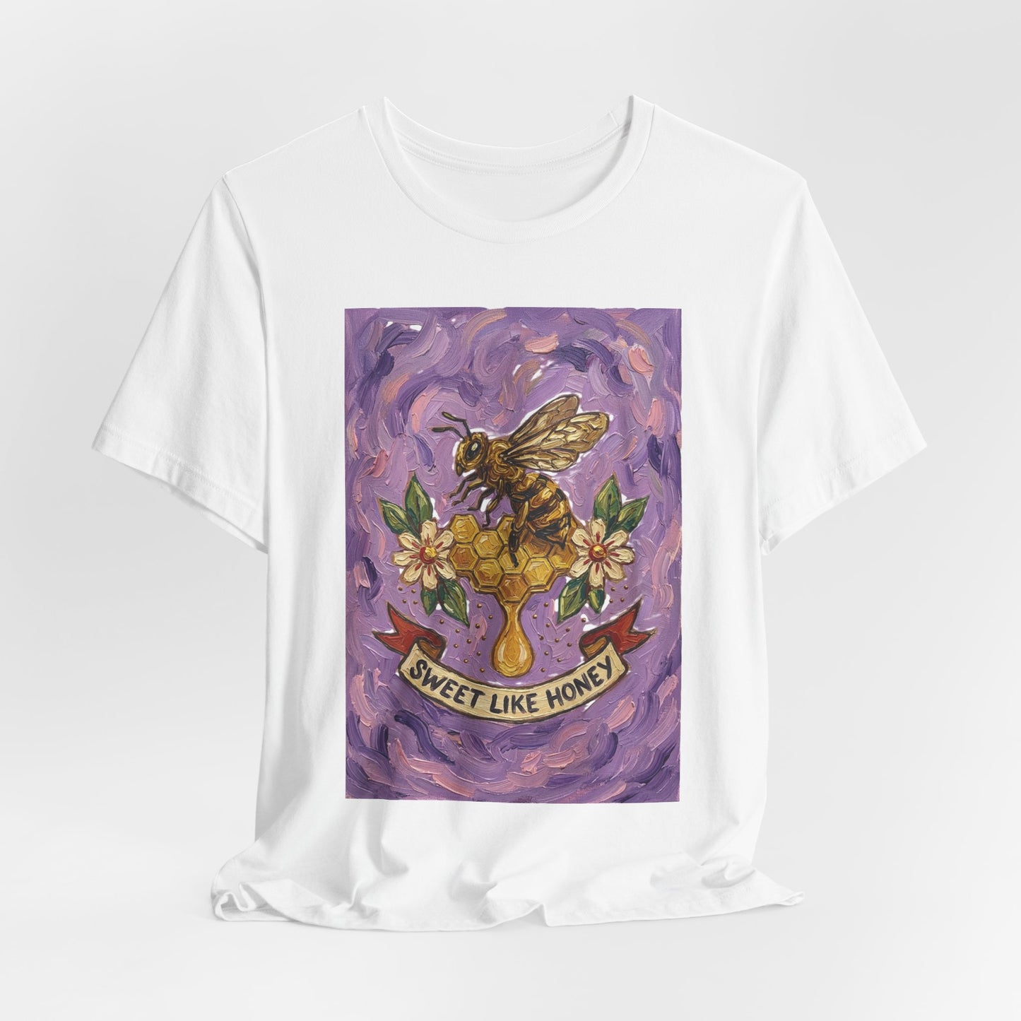 Sweet Like Honey Bee Tee | Traditional Tattoo-Inspired, Vintage Flash