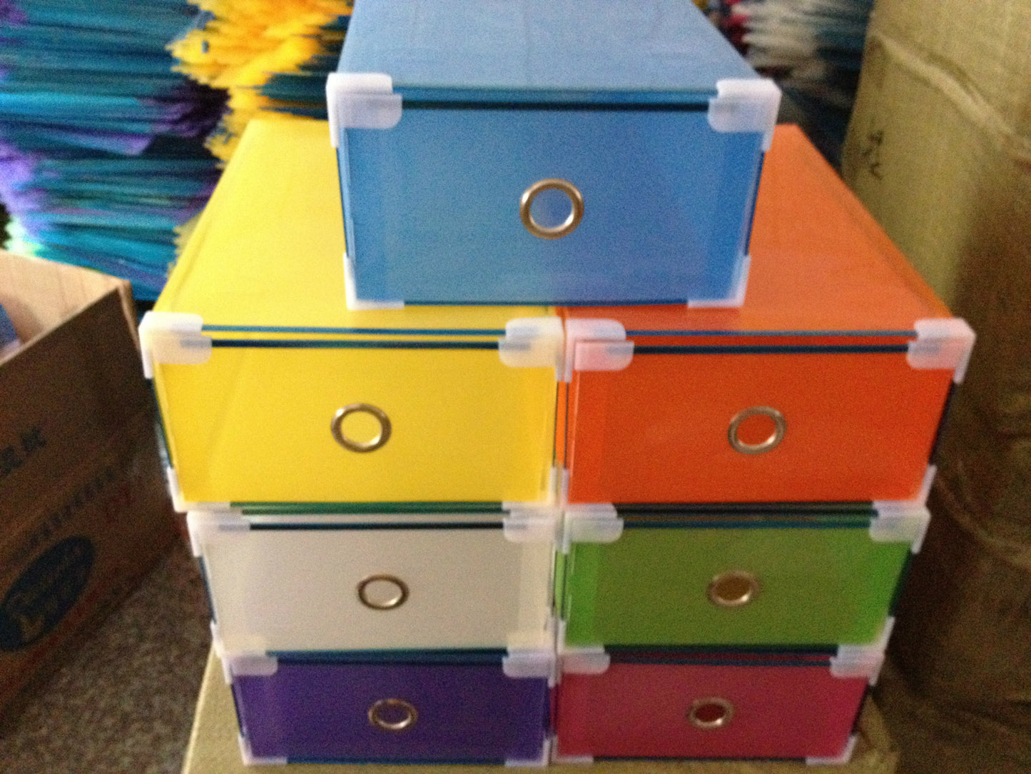 Multi-Functional Transparent Plastic Drawer Shoe Box