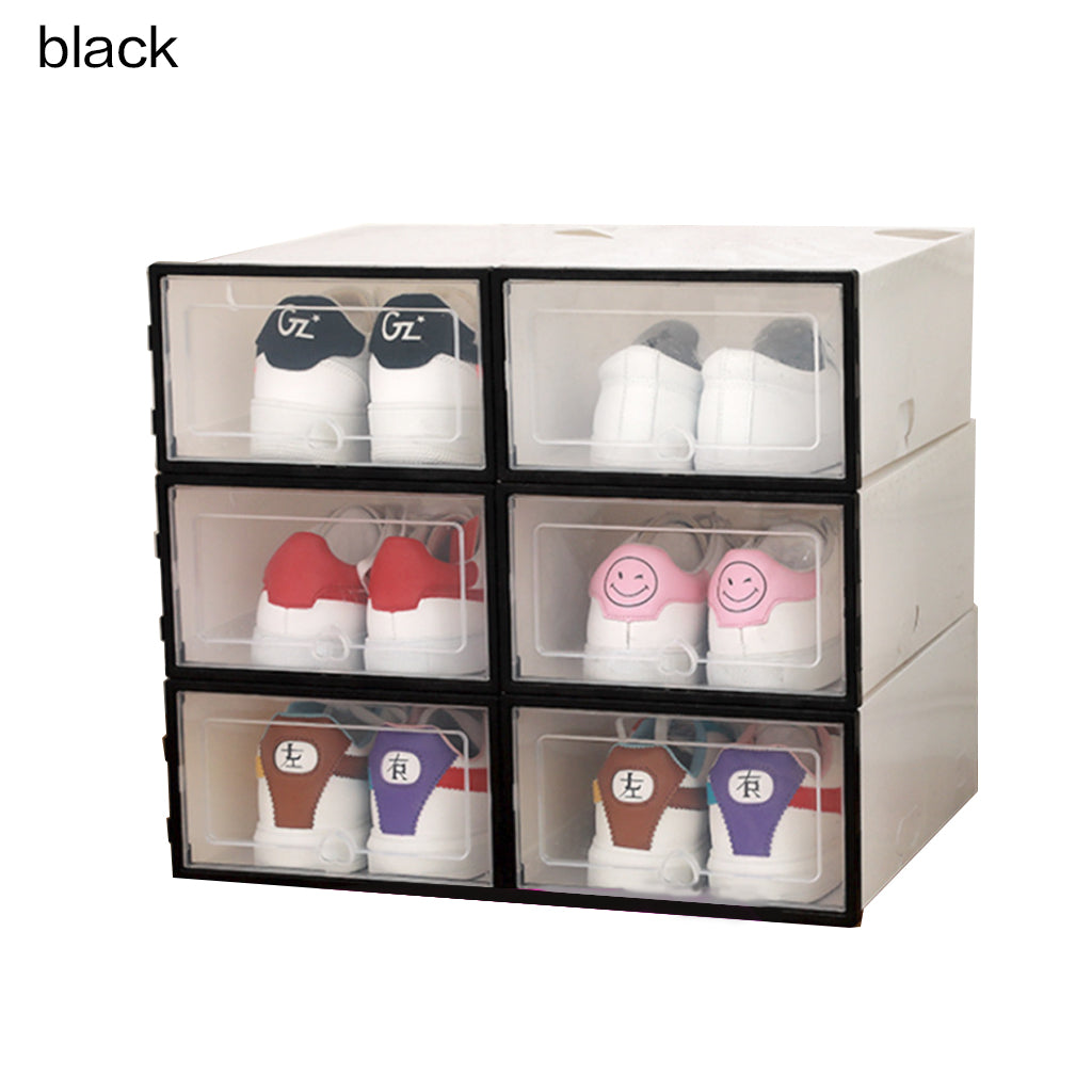 Men's Transparent Multi-Functional Plastic Shoe Box