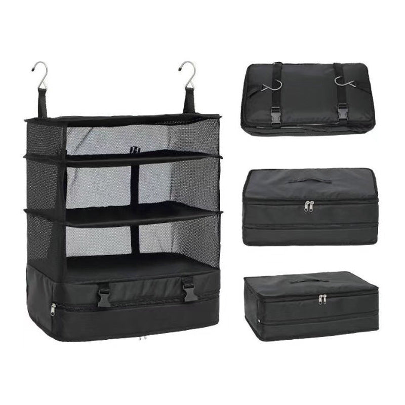 Multi-Functional Travel Storage Bag with Three Layers