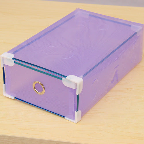 Multi-Functional Transparent Plastic Drawer Shoe Box