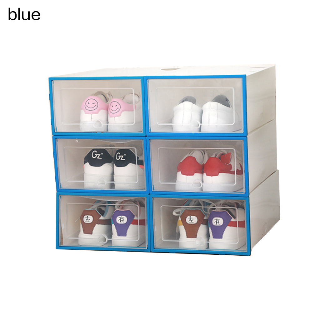Men's Transparent Multi-Functional Plastic Shoe Box