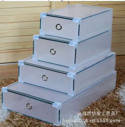 Multi-Functional Transparent Plastic Drawer Shoe Box