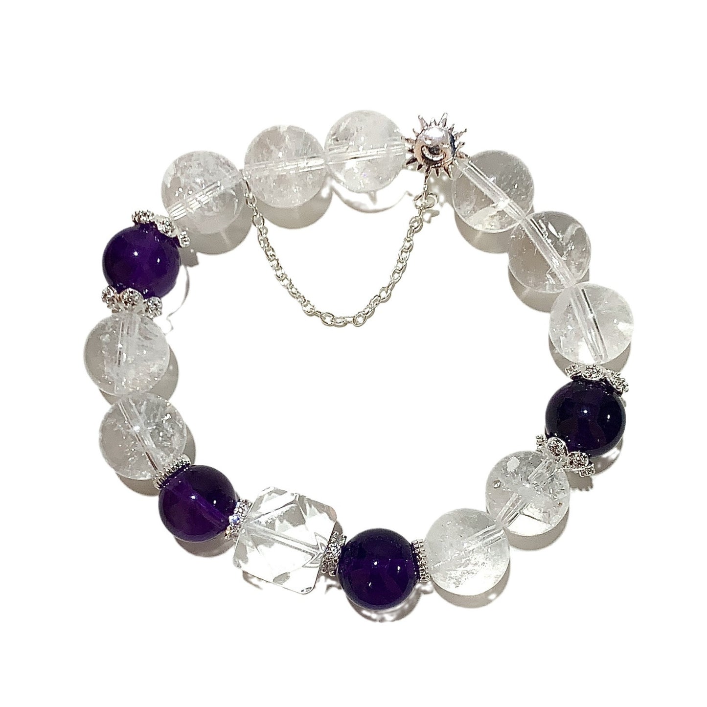 DIKAI Natural Crystal DIY Bracelet - Unique Design
