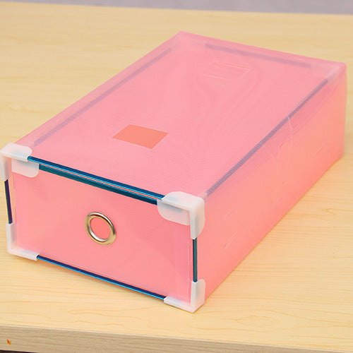Multi-Functional Transparent Plastic Drawer Shoe Box